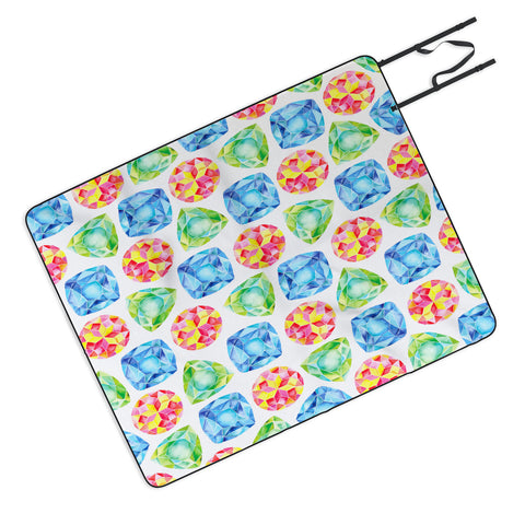 CMYKaren Jewels Picnic Blanket