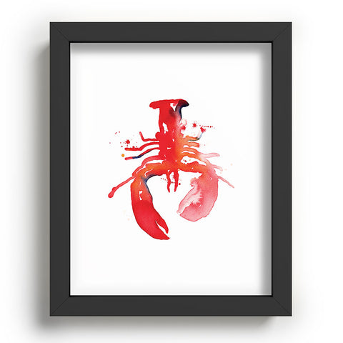 CMYKaren Lobster Recessed Framing Rectangle