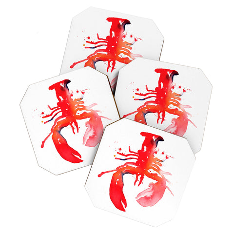 CMYKaren Lobster Coaster Set