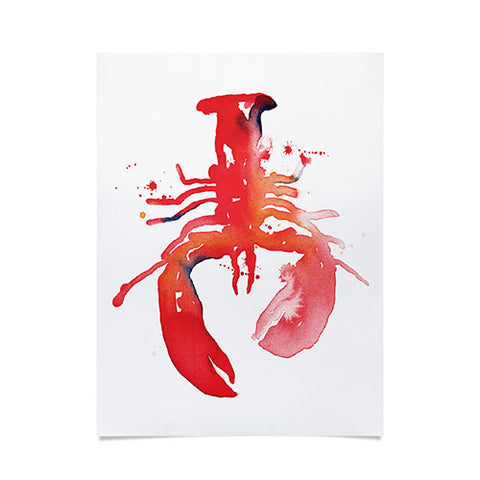 CMYKaren Lobster Poster