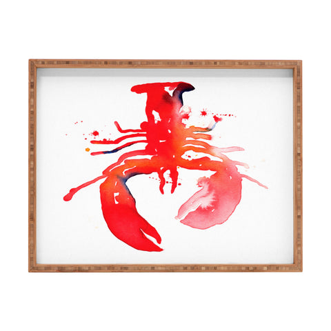 CMYKaren Lobster Rectangular Tray