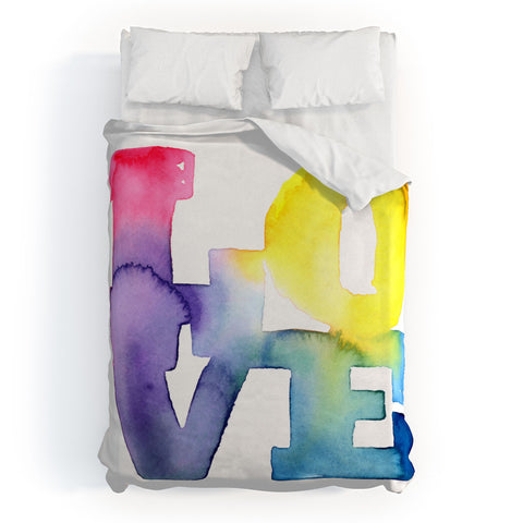 CMYKaren Love 4 Duvet Cover