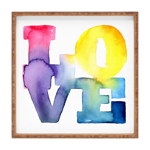 CMYKaren Love 4 Square Tray