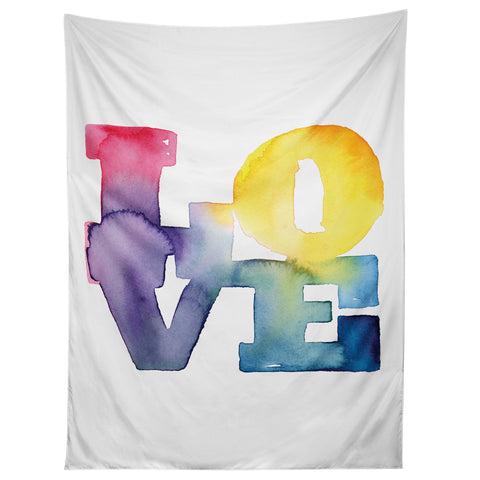 CMYKaren Love 4 Tapestry