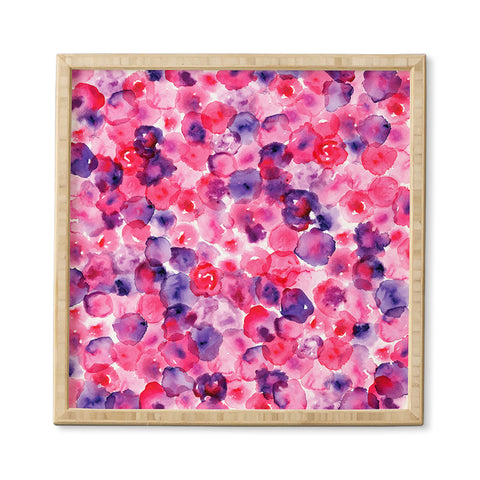 CMYKaren Rosettes Framed Wall Art