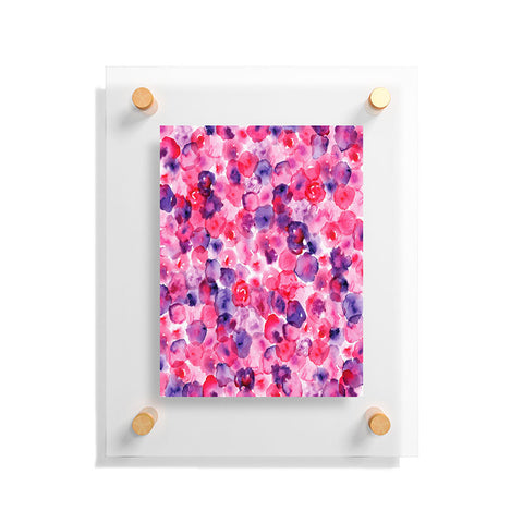 CMYKaren Rosettes Floating Acrylic Print