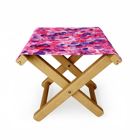 CMYKaren Rosettes Folding Stool