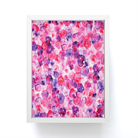 CMYKaren Rosettes Framed Mini Art Print