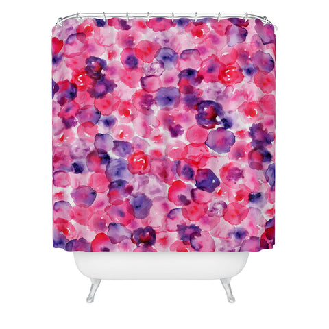 CMYKaren Rosettes Shower Curtain