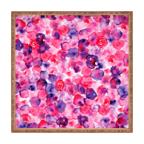 CMYKaren Rosettes Square Tray