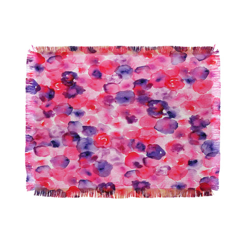 CMYKaren Rosettes Throw Blanket