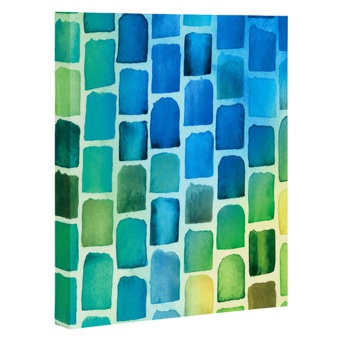 CMYKaren Squaresville Art Canvas