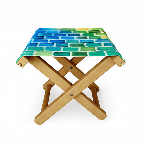 CMYKaren Squaresville Folding Stool