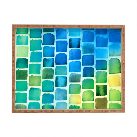 CMYKaren Squaresville Rectangular Tray