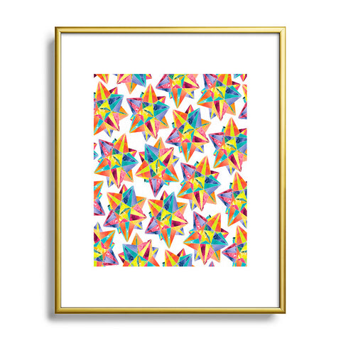 CMYKaren Star Power Metal Framed Art Print