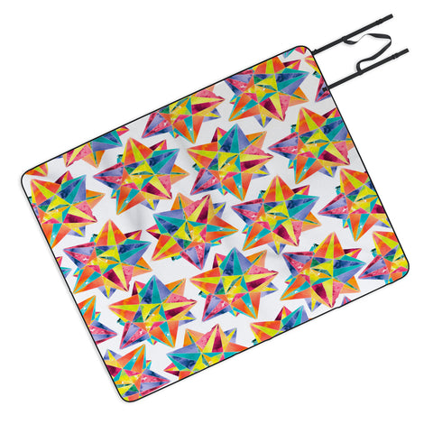 CMYKaren Star Power Picnic Blanket