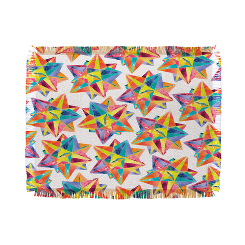 CMYKaren Star Power Throw Blanket