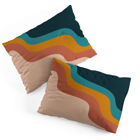 CoastL Studio Abstract Retro Pillow Shams