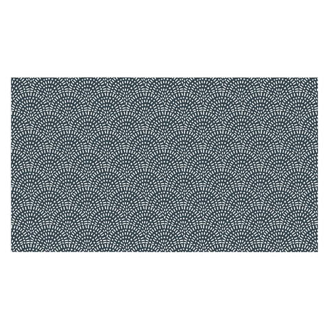 CoastL Studio Boho Deco Fan Navy Tablecloth