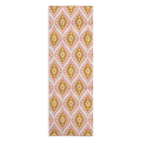 CoastL Studio Caliza Pink Golden Rod Yoga Towel