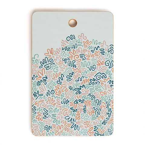 CoastL Studio Coral Reef I Cutting Board Rectangle