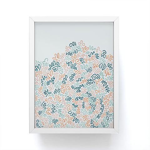 CoastL Studio Coral Reef I Framed Mini Art Print