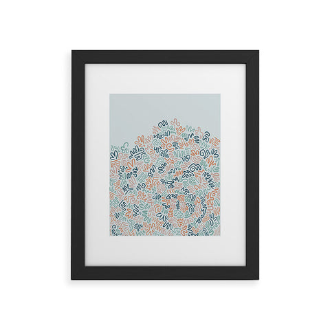 CoastL Studio Coral Reef I Framed Art Print