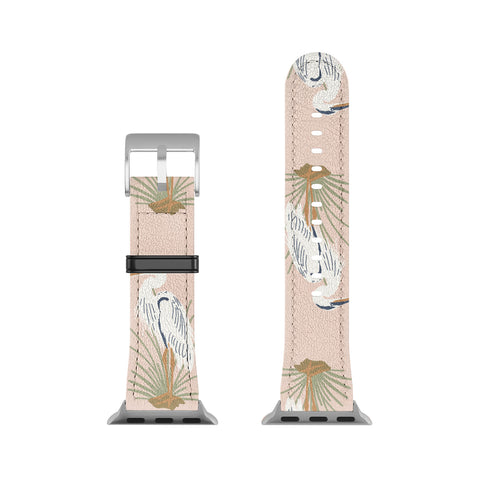 CoastL Studio Crane Peach Apple Watch Band