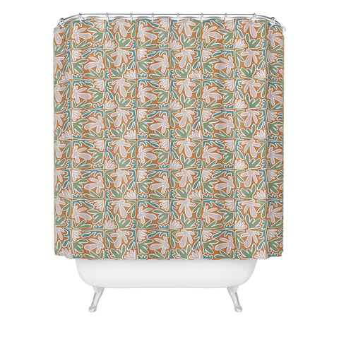 CoastL Studio Florals for Fun Shower Curtain