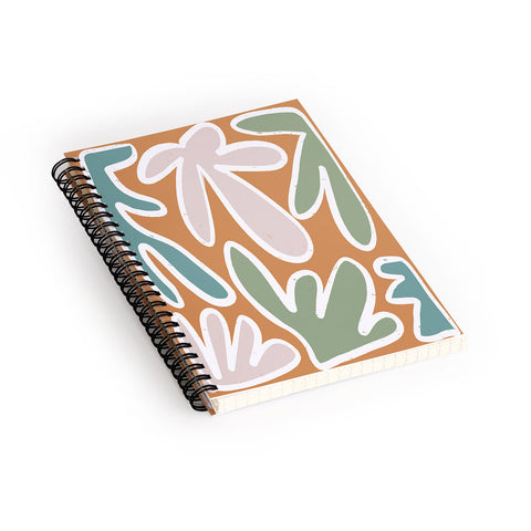 CoastL Studio Florals for Fun Spiral Notebook
