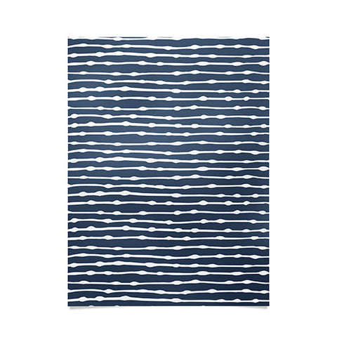 CoastL Studio Khipu Classic Blue Poster