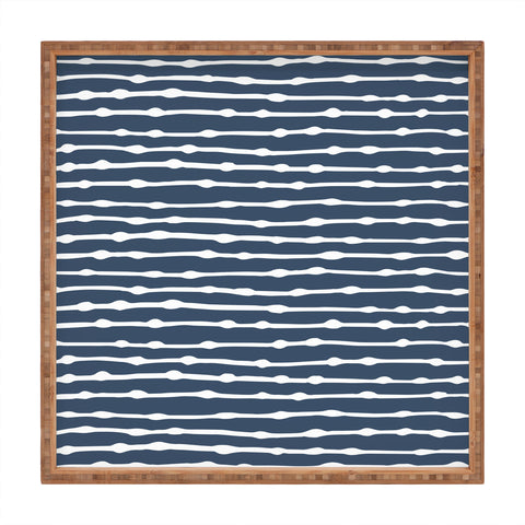 CoastL Studio Khipu Classic Blue Square Tray