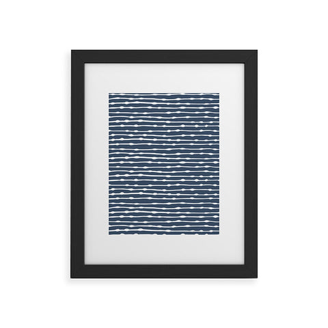 CoastL Studio Khipu Classic Blue Framed Art Print