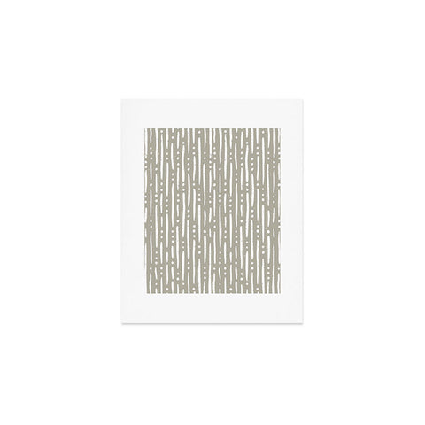 CoastL Studio Line Up in Sand Art Print