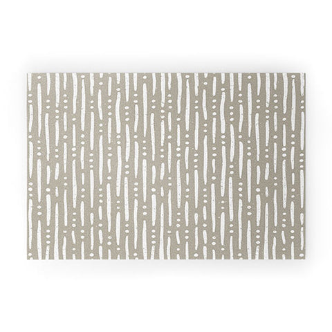 CoastL Studio Line Up in Sand Welcome Mat