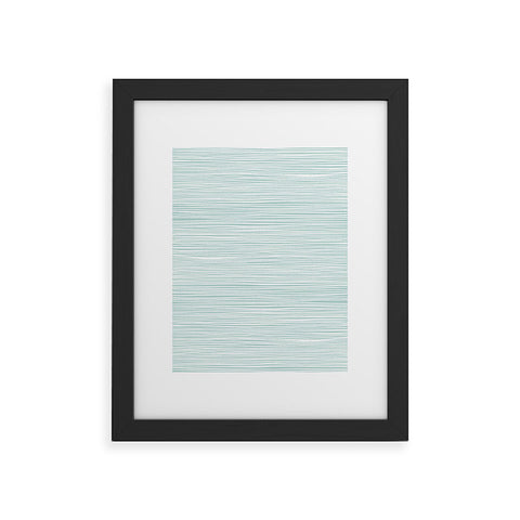 CoastL Studio Ocean Tide Sea Foam Framed Art Print