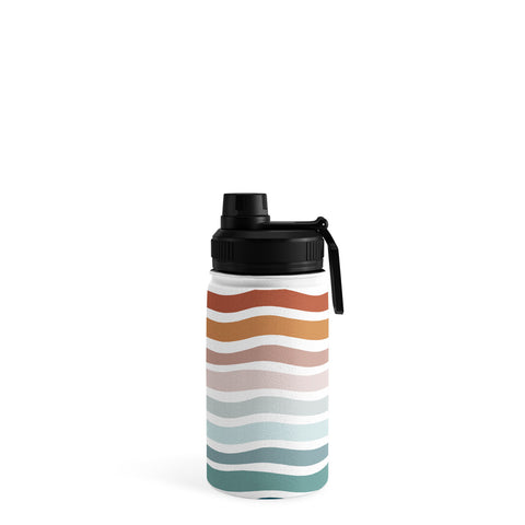 CoastL Studio Rainbow Waves Water Bottle