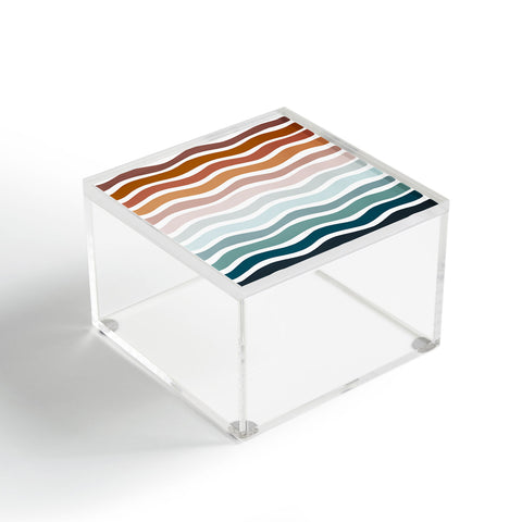 CoastL Studio Rainbow Waves Acrylic Box