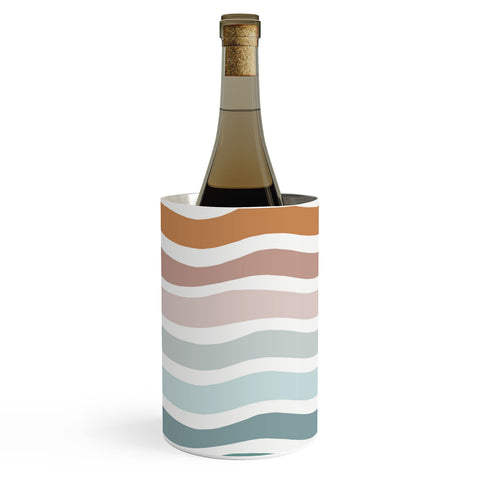 CoastL Studio Rainbow Waves Wine Chiller