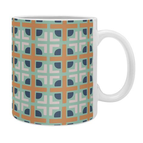 CoastL Studio Retro Tile I Coffee Mug