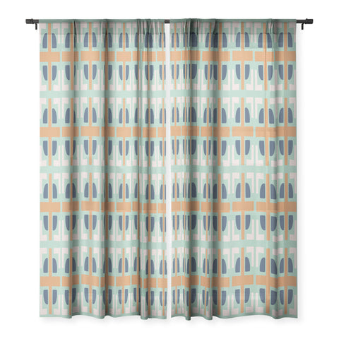 CoastL Studio Retro Tile I Sheer Non Repeat