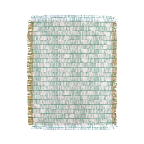 CoastL Studio Sandbreak Cool Mint Throw Blanket