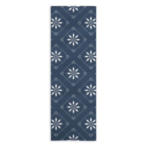 CoastL Studio Scandinavian Classic Blue Yoga Towel