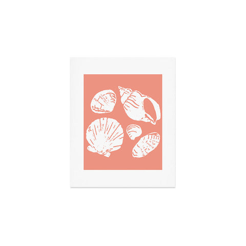 CoastL Studio Shells Coral Art Print