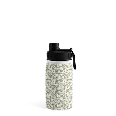 CoastL Studio Surfside Deco Lush Green Water Bottle