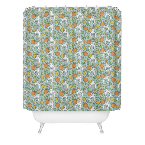 CoastL Studio Tequila Time Shower Curtain