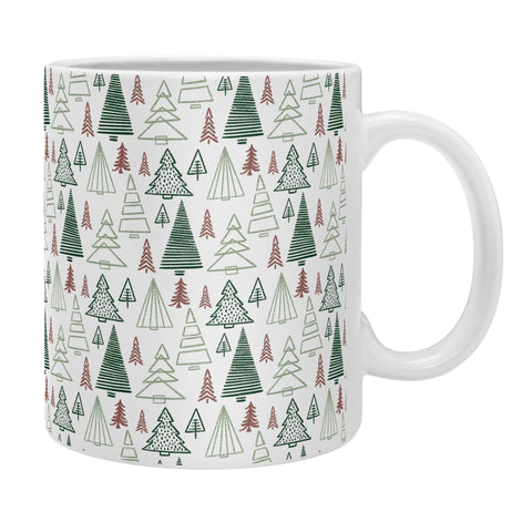 CoastL Studio Tree Farm Classic Christmas Coffee Mug