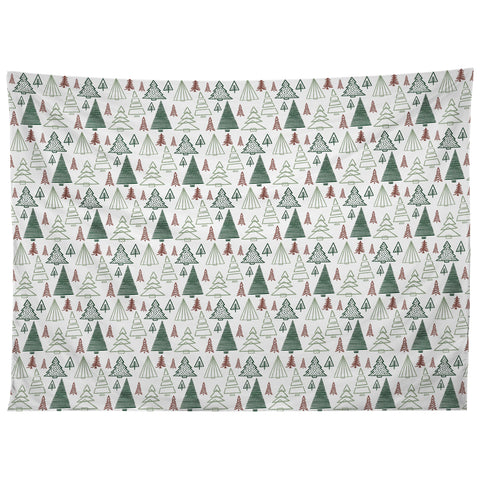 CoastL Studio Tree Farm Classic Christmas Tapestry