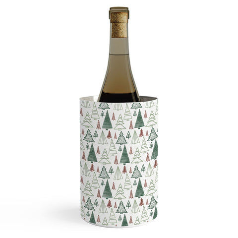 CoastL Studio Tree Farm Classic Christmas Wine Chiller