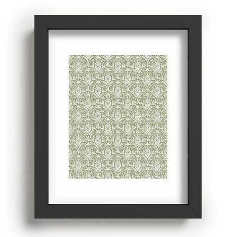 CoastL Studio Tropical Paradise Lush Green Recessed Framing Rectangle